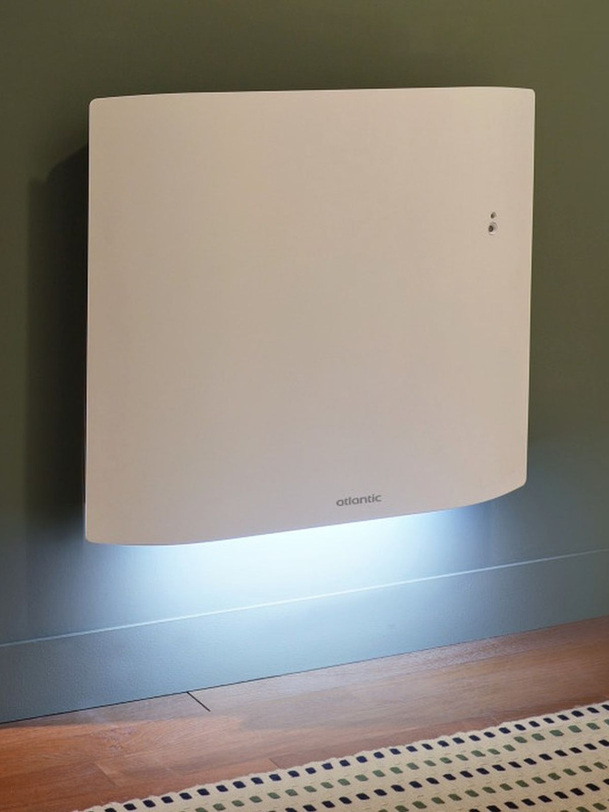 Radiateur électrique Atlantic installé par MKS Technology à Lyon