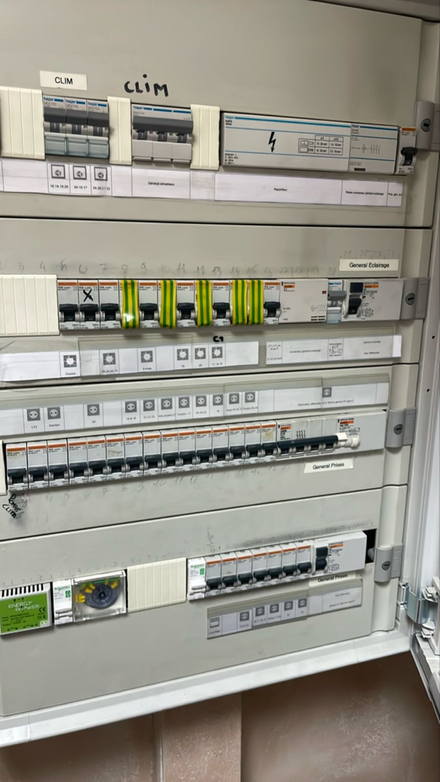 Tableau électrique remis en sécurité par MKS Technology à Lyon